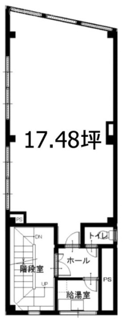 水野ビル2F 間取り図