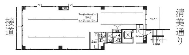 秋葉原加藤ビル2F 間取り図