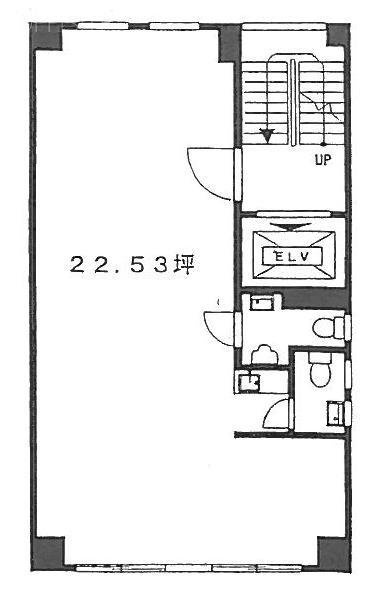川崎ビル4F 間取り図