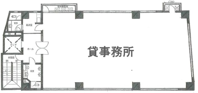 第11東ビル4F 間取り図