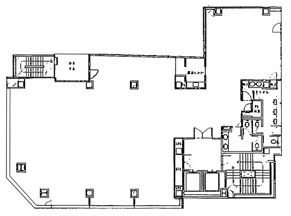 新橋マリンビル5F 間取り図