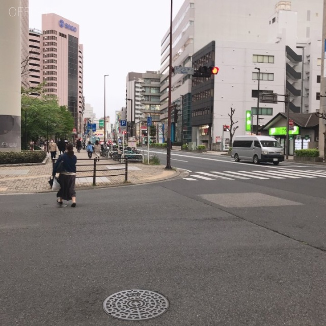 ハマダパークビル ビル前面道路