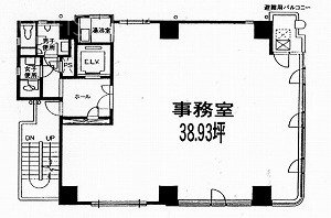 新川むさしやビル101 間取り図