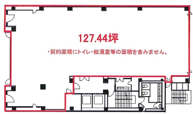 新倉ビル5F 間取り図