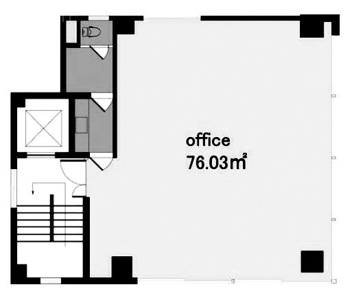 富永ビル4F 間取り図