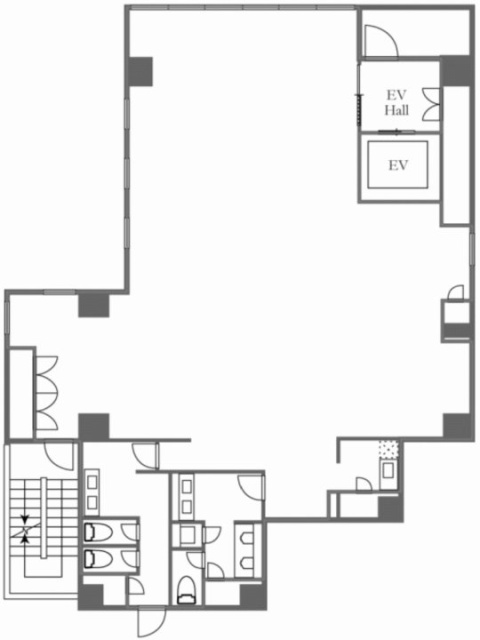 JS神田多一ビル8F 間取り図