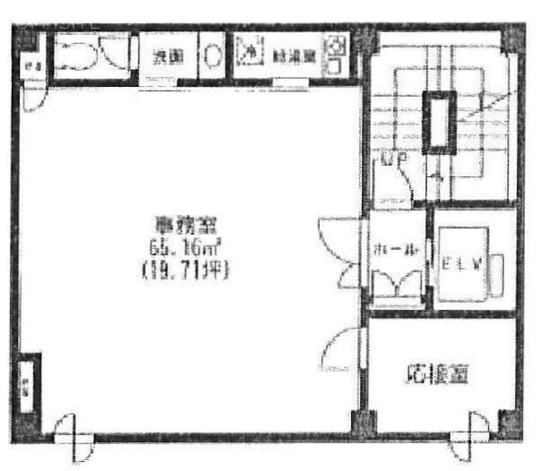 三共神田ビル5F 間取り図