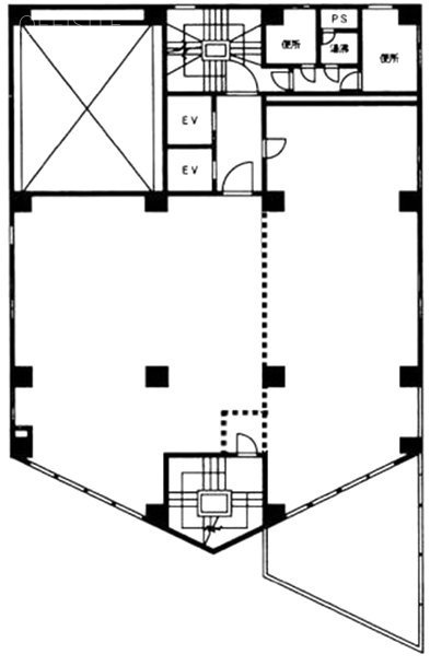 千代田寿ビルB1F 間取り図