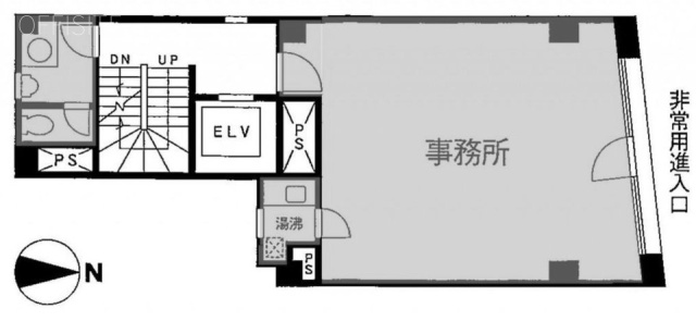 第15岡崎ビル4F 間取り図