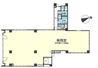 柳橋鈴和ビル6F 間取り図