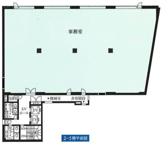 赤坂檜町ビル102 間取り図