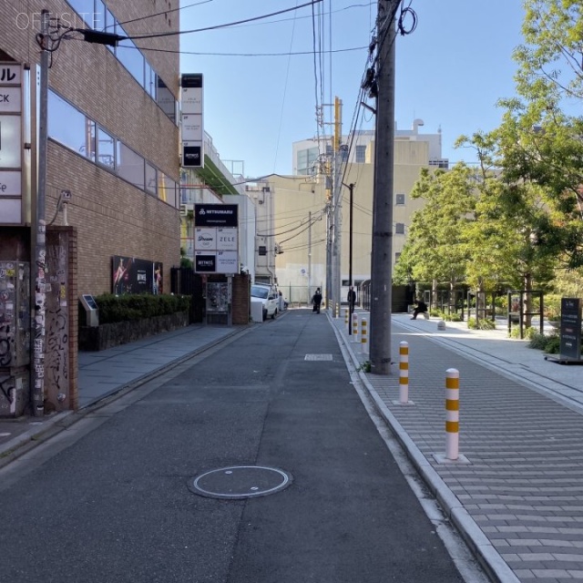宇田川名畑ビル ビル前面道路