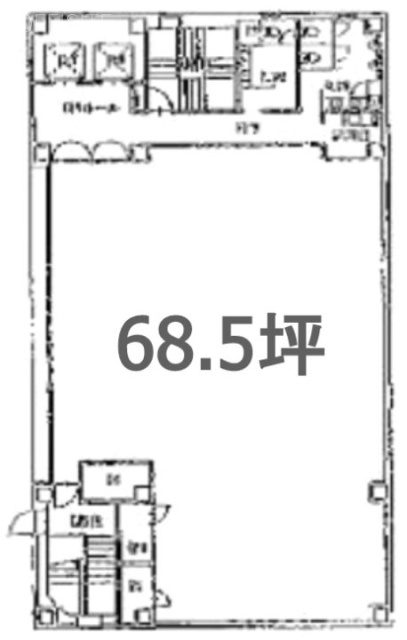 住吉メディカルモールビル7F 間取り図