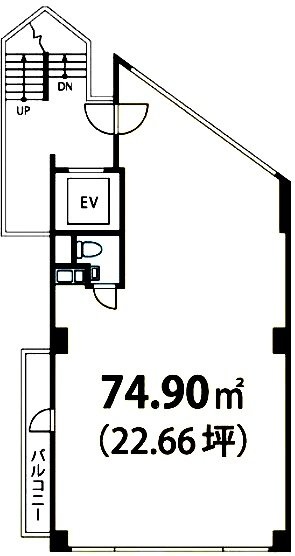 千歳台ビルディング2F 間取り図