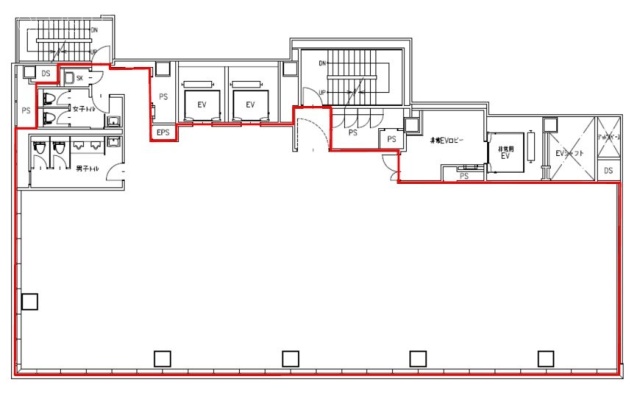 銀座中央通りMMビル1F～2F 間取り図