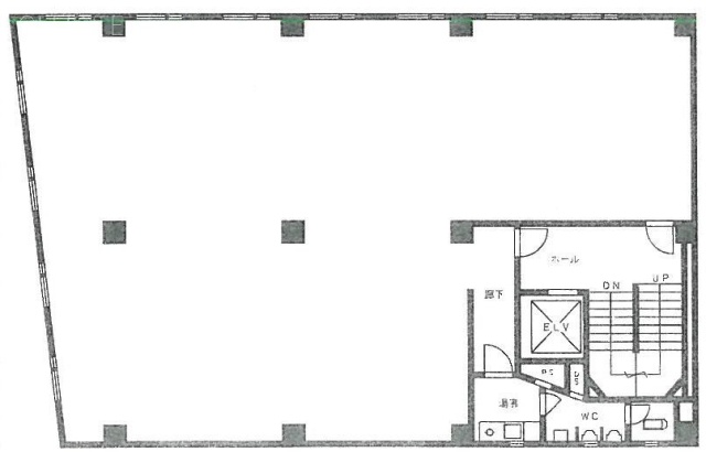ニュー東京ビル7F 間取り図