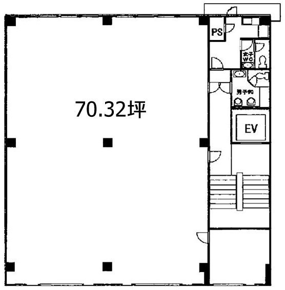 銀昭ビル4F 間取り図