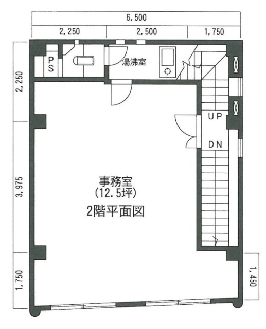 清水屋ビル3F 間取り図