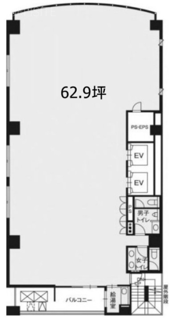 FDC麹町ビル11F 間取り図