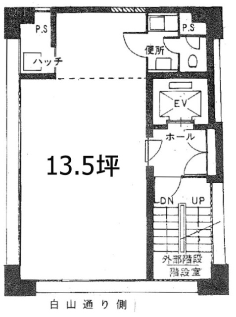 ミツワ神保町ビル6F 間取り図