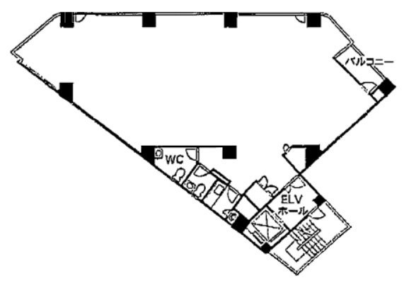 辰ビル4F 間取り図