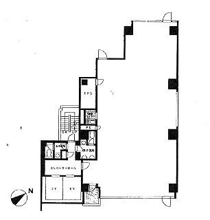 神谷町麻布台ビル2F 間取り図