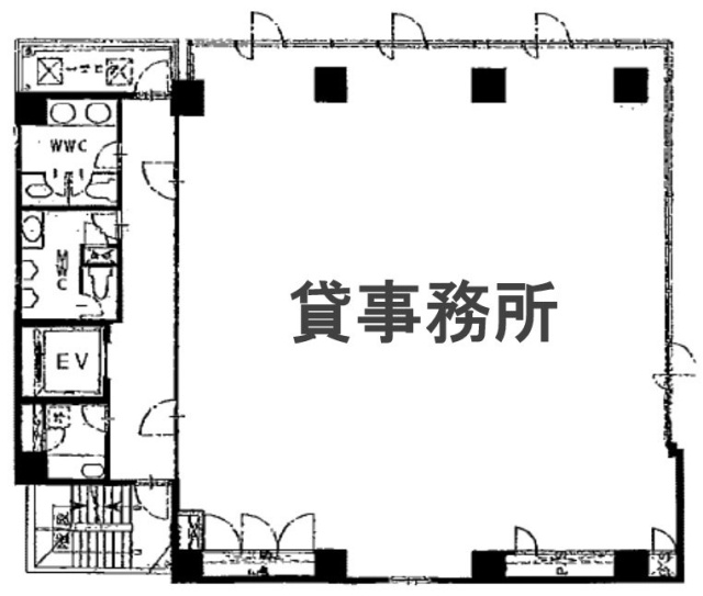 CP6ビル7F 間取り図