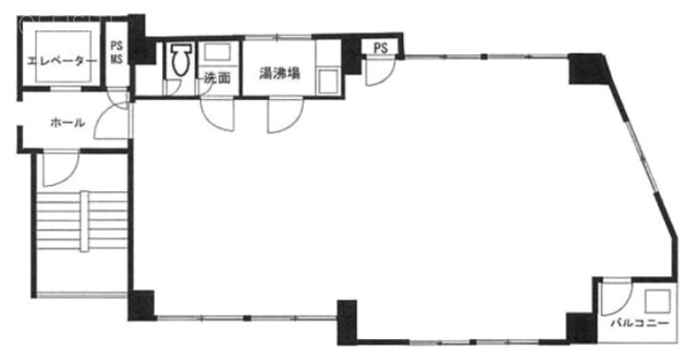 梨本ビル3F 間取り図