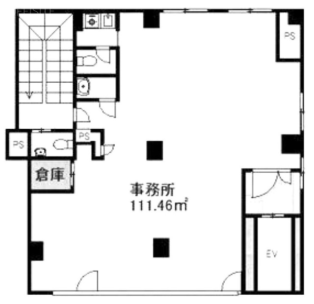 MSKビル4F 間取り図