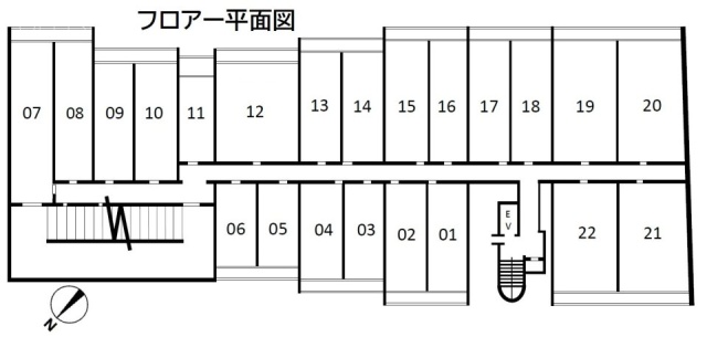 東京セントラル表参道421 間取り図