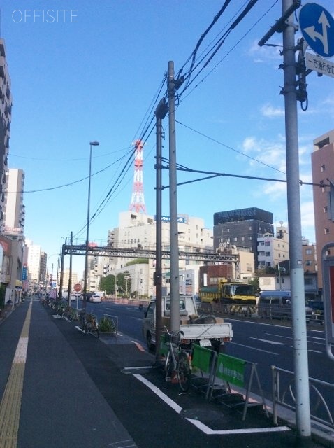 トーカン上野北キャステール ビル周辺道路