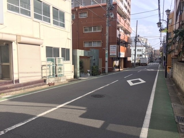 関町北2丁目一棟貸しビル ビル前面道路