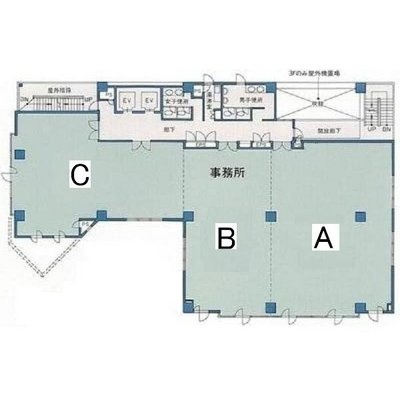 KS15ビル7F 間取り図