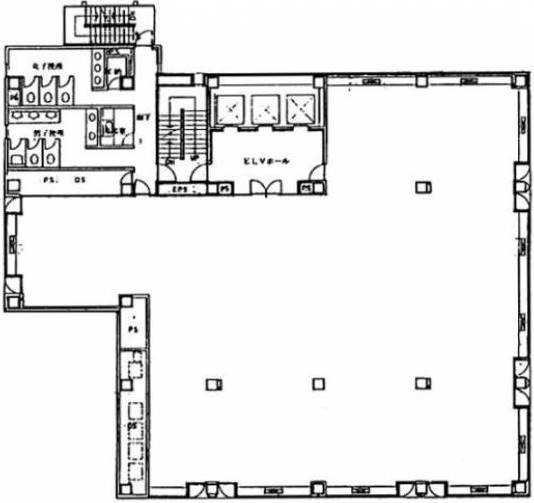 JDBビル1F 間取り図