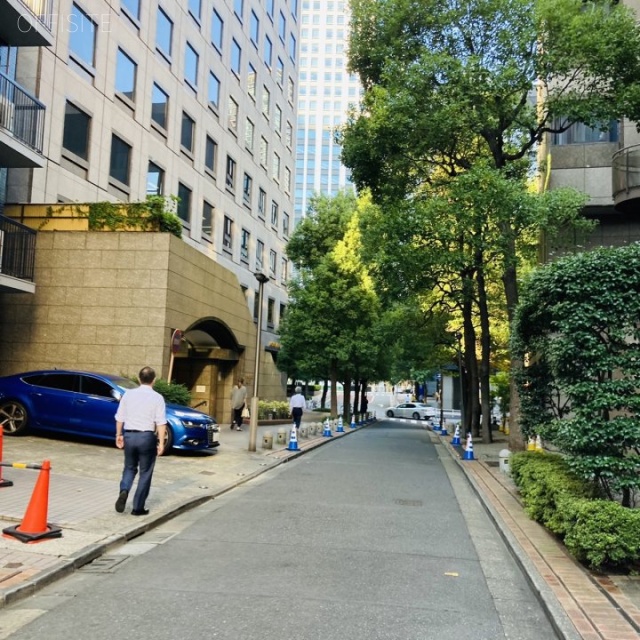 神谷町アネックスビル 前面道路