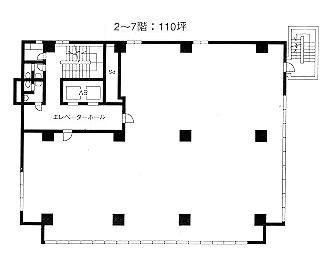 ブロードビル7F 間取り図