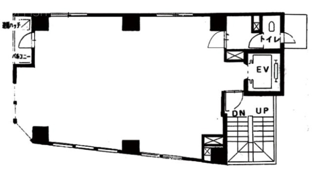 虎ノ門水野ビル7F 間取り図