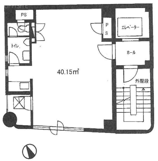 カンファツリー門前仲町ビル5F 間取り図