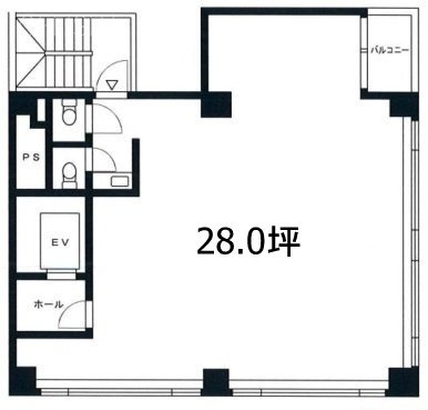 あきとみビル3F 間取り図
