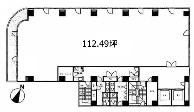 いちご九段ビル5F 間取り図