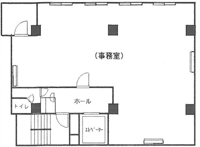 飯田橋ばんらいビル3F 間取り図