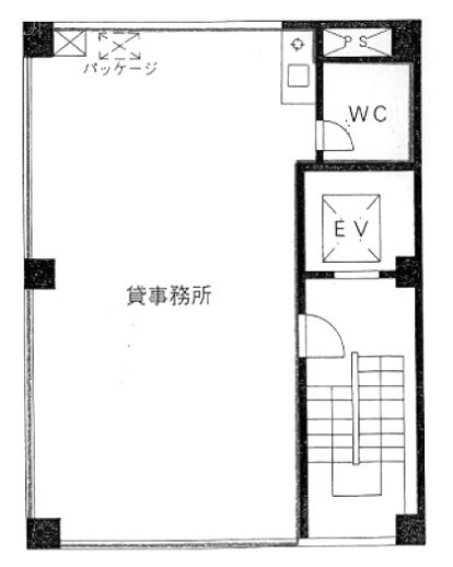 三幸ビル4F 間取り図