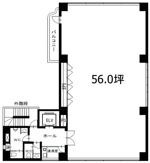 翔和秋葉原ビル4F 間取り図