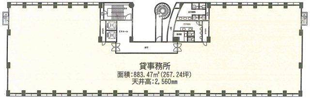 STABLENAKANO(ステイブルナカノ)ビル1F 間取り図