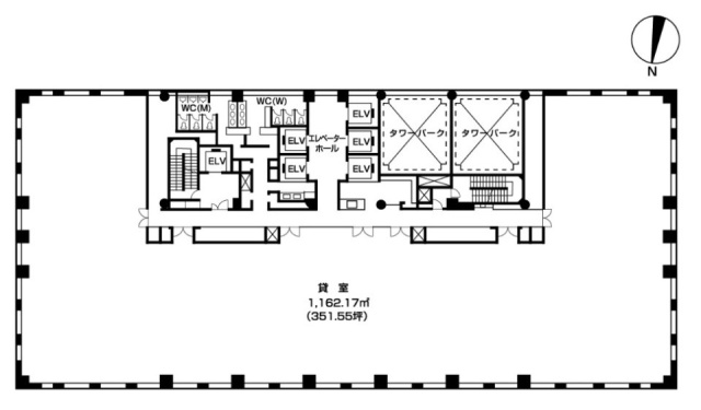 青葉通プラザ7F 間取り図