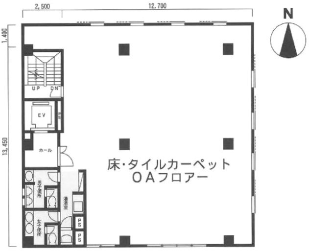 三和ビル4F 間取り図
