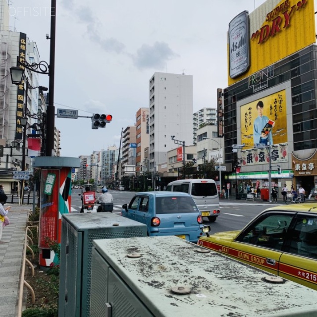 KN浅草ビル ビル前面道路