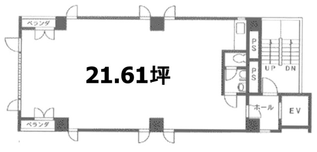 アベ五反田ビル4F 間取り図