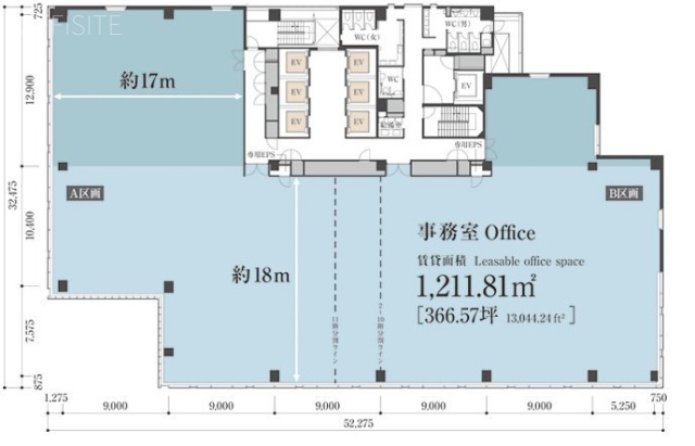 東急番町ビル10F 間取り図