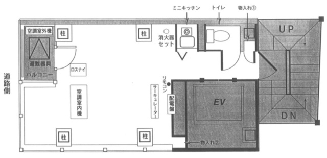 虎ノ門サンライトビル3F 間取り図